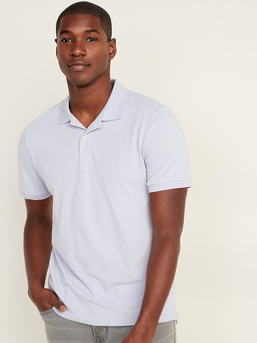 Old Navy Moisture-Wicking Pique Pro Polo for Men. 1
