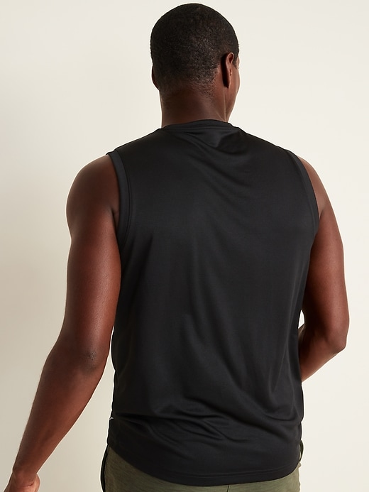 Go-Dry Cool Odor-Control Core Muscle Tank Top for Men