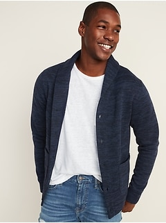 old navy mens shawl cardigan