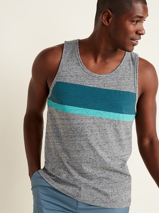 View large product image 1 of 1. Soft-Washed Jersey Tank Top