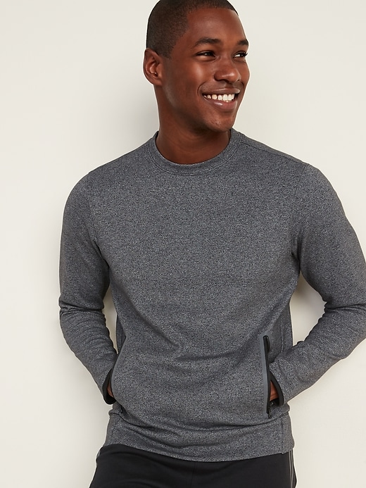 Image number 1 showing, Dynamic Fleece Zip-Pocket Sweatshirt