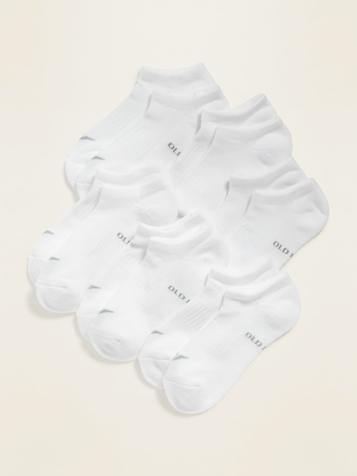 View large product image 1 of 1. Mesh Ankle Socks 6-Pack for Girls