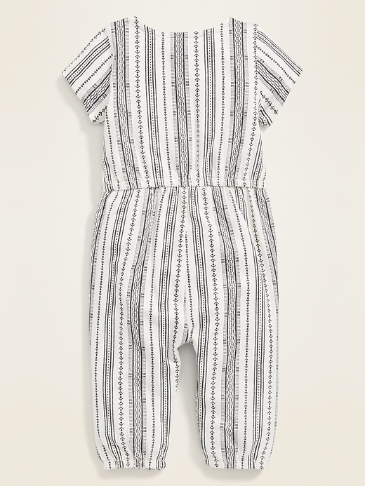 View large product image 2 of 2. Jersey-Knit Utility Jumpsuit for Baby