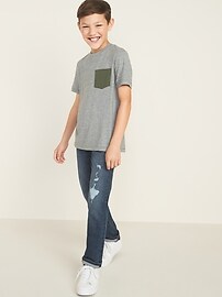 View large product image 3 of 3. Softest Chest-Pocket Tee For Boys