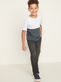 View large product image 3 of 3. Relaxed Pique Henley For Boys