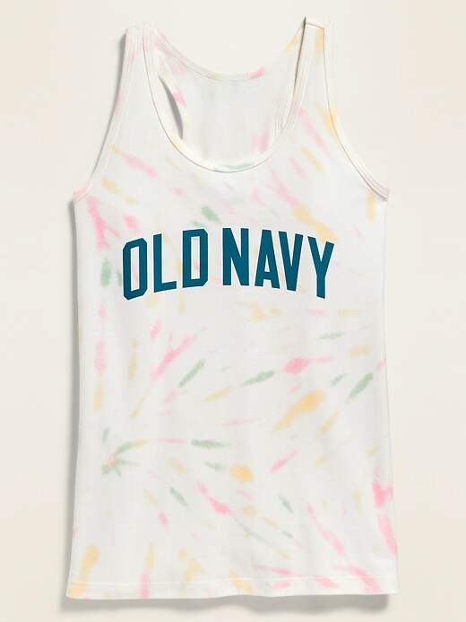 View large product image 1 of 1. Logo-Graphic Racerback Tank Top for Girls