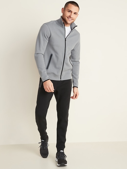 Image number 3 showing, Dynamic Fleece Pique Zip Jacket
