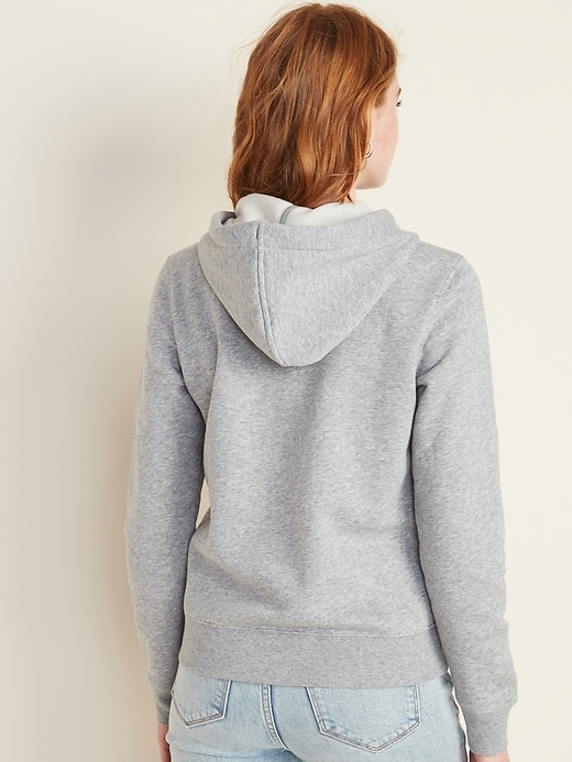 Image number 2 showing, Relaxed Zip Hoodie for Women