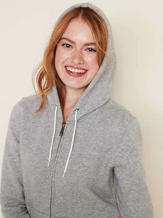 Image number 5 showing, Relaxed Zip Hoodie for Women