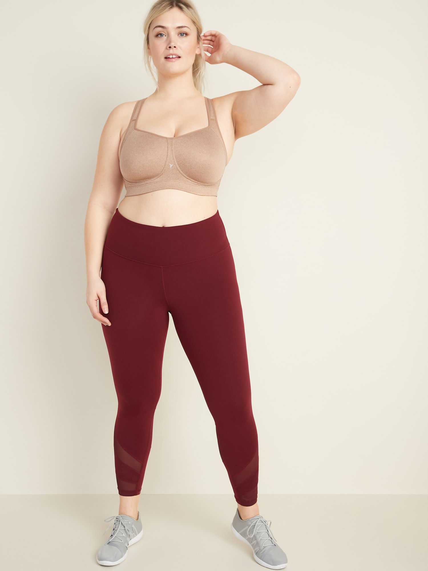 High-Support Plus-Size Sports Bra