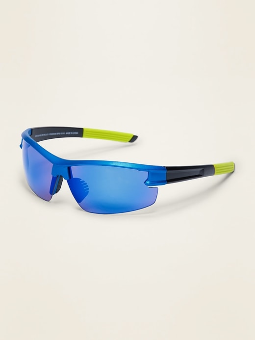 View large product image 1 of 1. Color-Blocked Sports Sunglasses For Boys