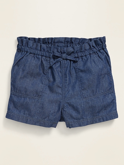 Paperbag-Waist Pull-On Shorts for Baby | Old Navy