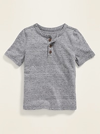 View large product image 4 of 4. Short-Sleeve Henley for Toddler Boys