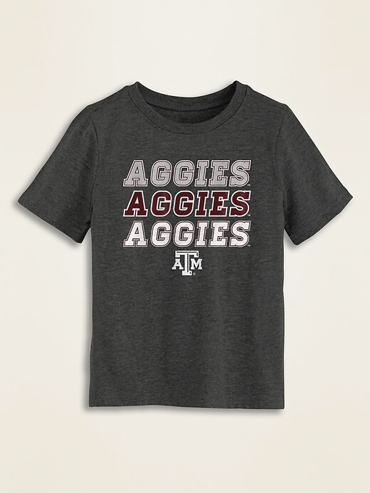 View large product image 1 of 1. College Team Graphic Tee for Toddler Boys