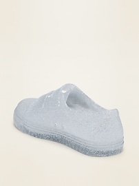 View large product image 3 of 4. Unisex Secure-Strap Jelly Sneakers for Toddler
