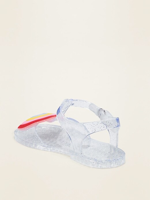 old navy jelly sandals