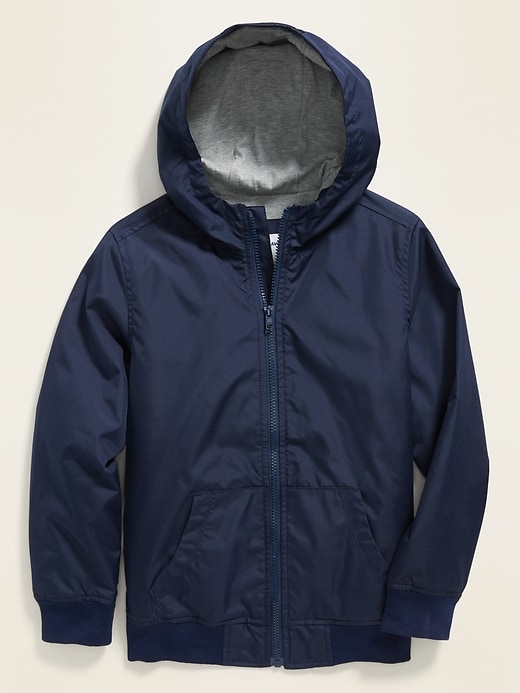 Hooded Uniform Windbreaker For Boys Old Navy