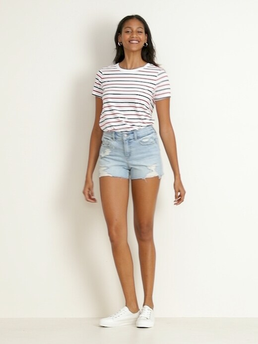 boyfriend jean shorts old navy