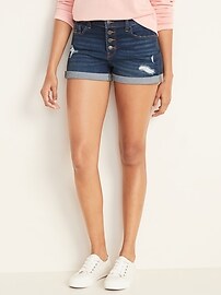 women's button fly boyfriend jeans