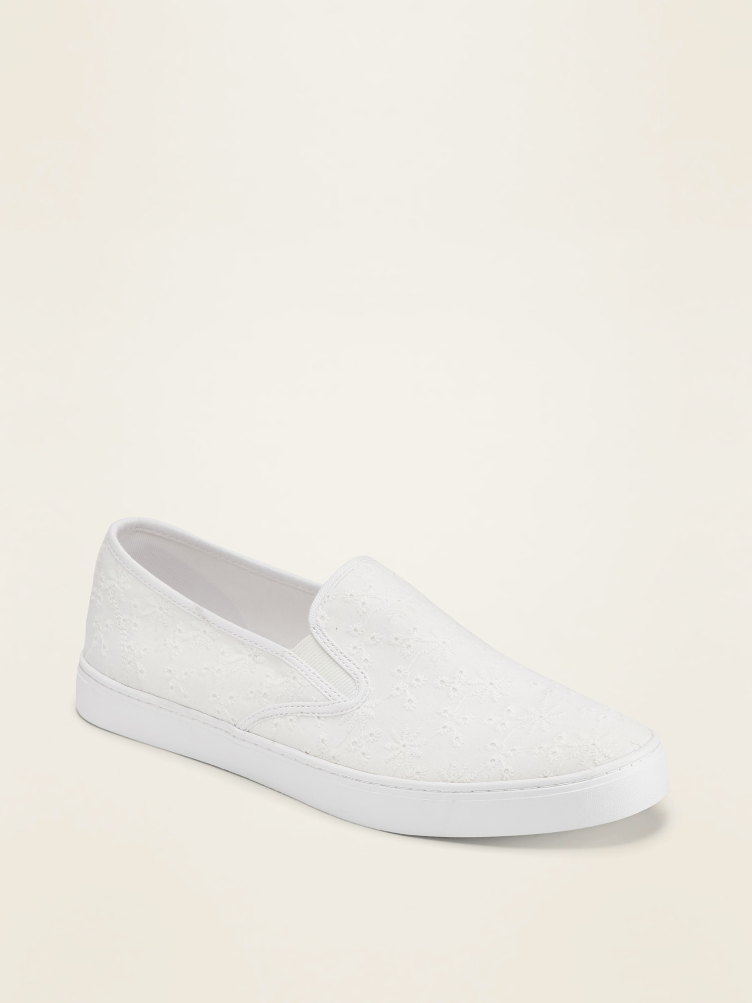 navy slip on womens shoes