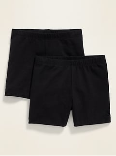 2-Pack Biker Shorts for Toddler Girls