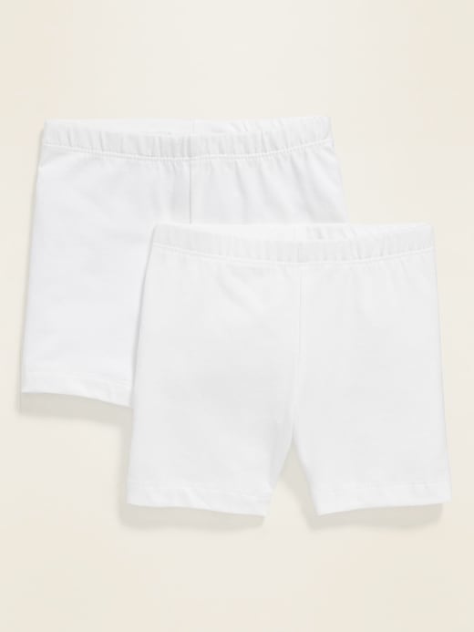 View large product image 1 of 3. 2-Pack Biker Shorts for Toddler Girls