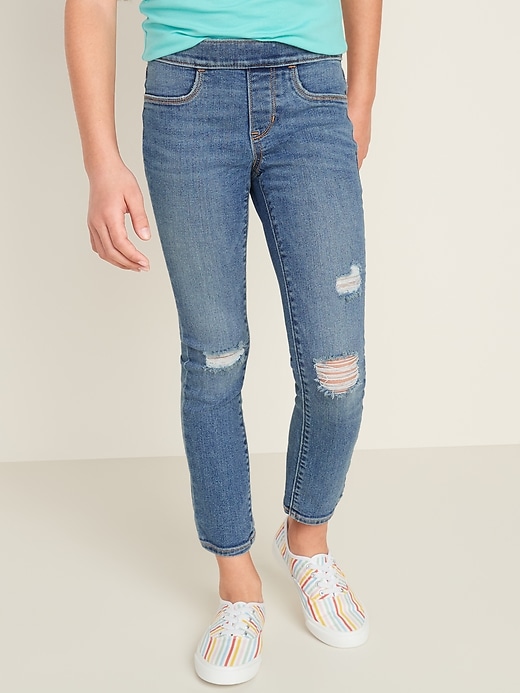 old navy ripped jeans girls