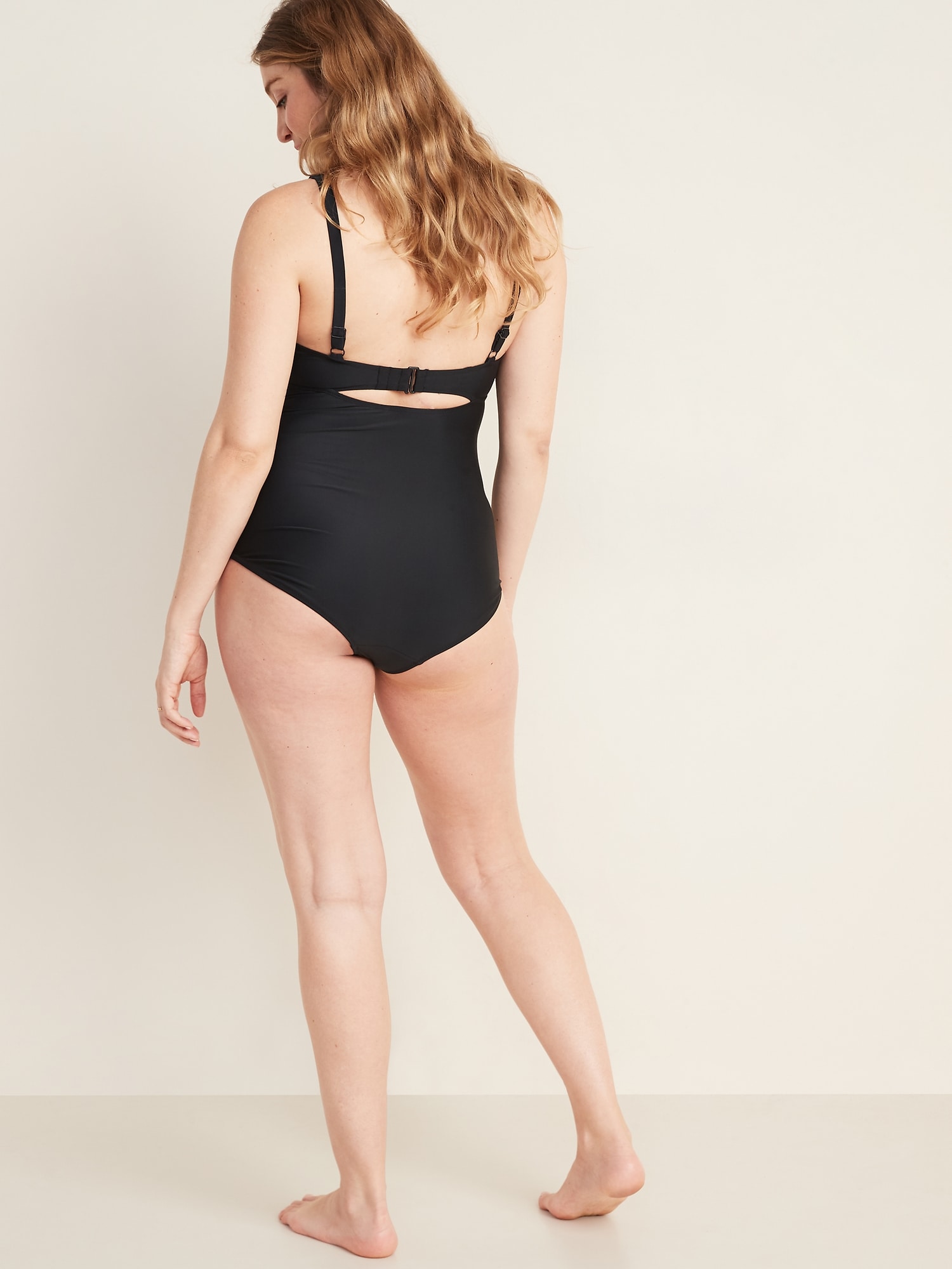old navy wrap front swimsuit