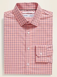 old navy signature non iron slim