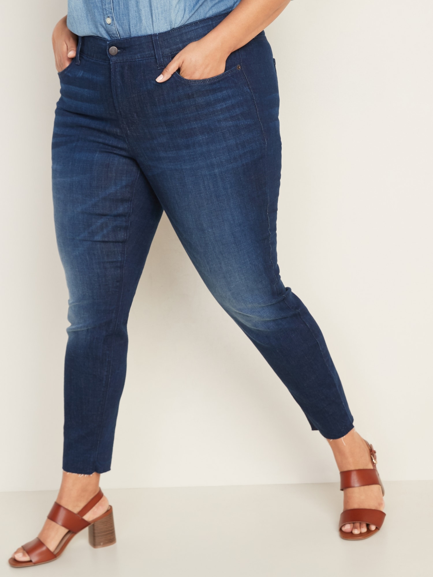 riders high waisted jeans