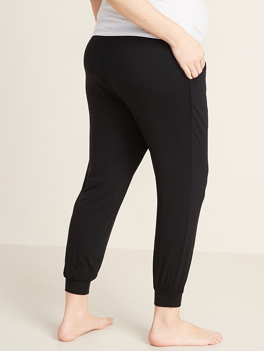 View large product image 2 of 3. Maternity Jersey Lounge Joggers