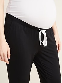 View large product image 3 of 3. Maternity Jersey Lounge Joggers