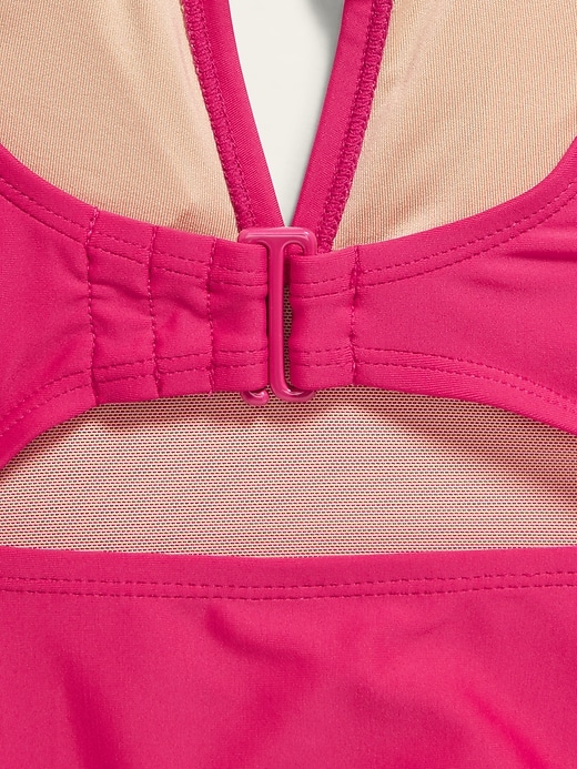 Image number 6 showing, Secret-Slim Flutter-Sleeve Plus-Size One-Piece Swimsuit