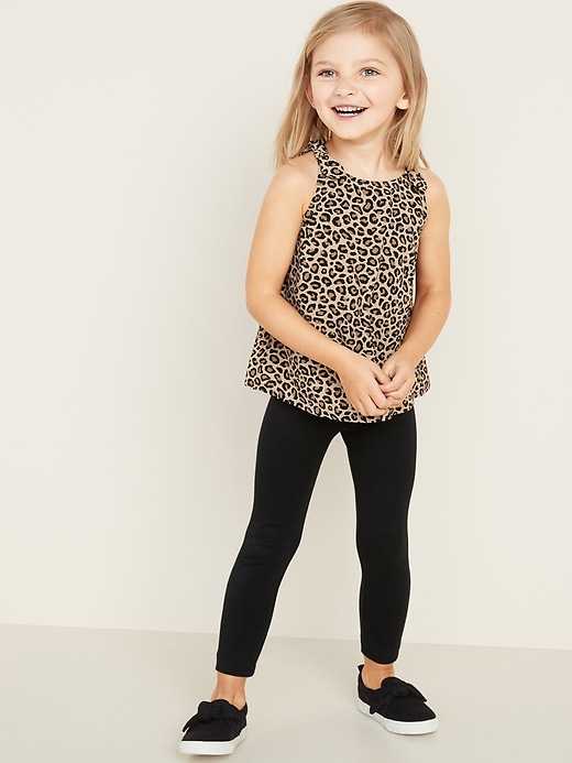 View large product image 1 of 1. Printed Tunic Tank Top & Leggings Set for Toddler Girls