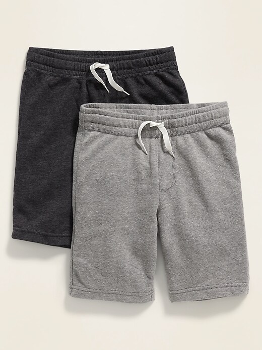View large product image 1 of 2. French-Terry Jogger Shorts 2-Pack For Boys