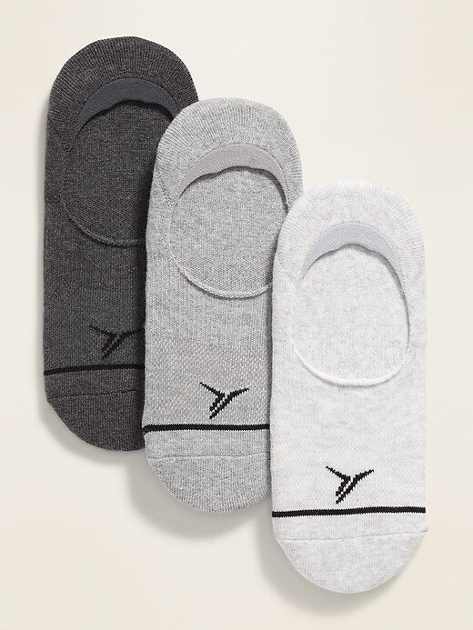 View large product image 1 of 1. Go-Dry Cool Active No-Show Socks 3-Pack For Women