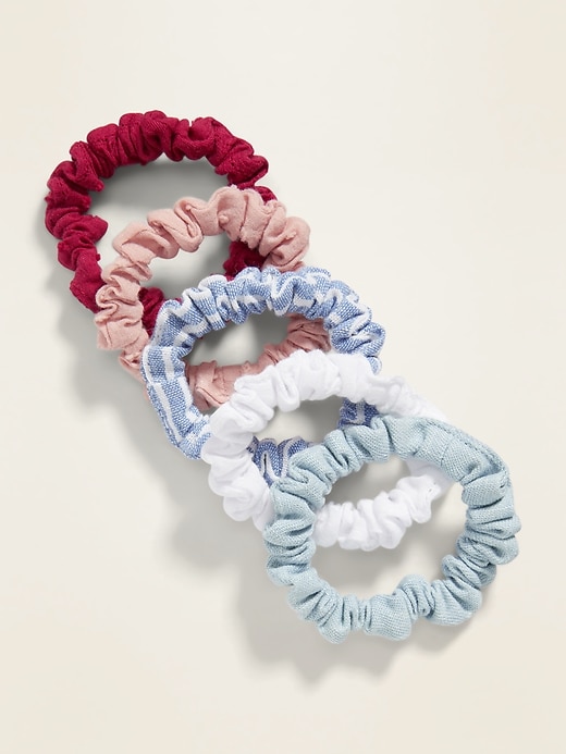 View large product image 1 of 1. Mini-Scrunchie 5-Pack for Women
