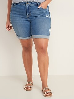 old navy womens plus size shorts