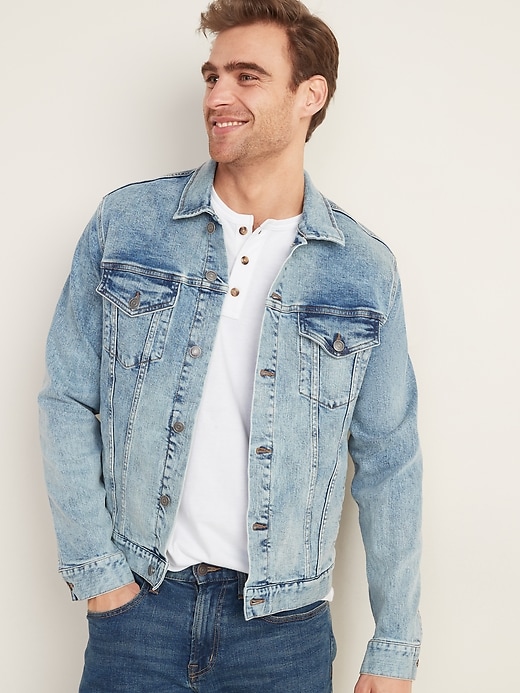jean jackets for mens old navy