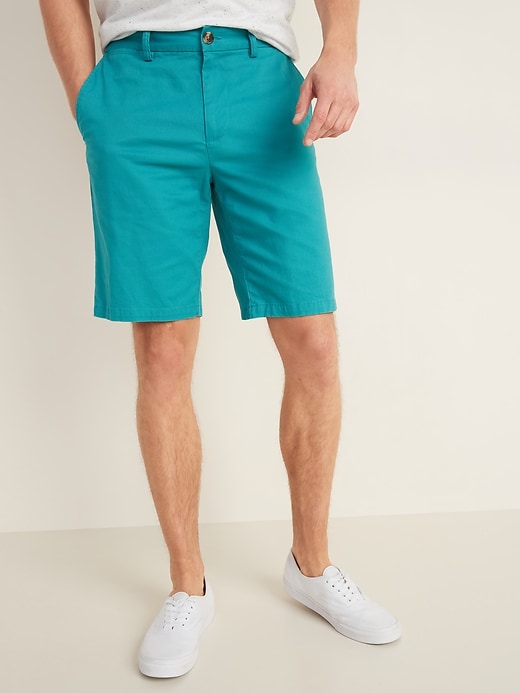 View large product image 1 of 2. Slim Ultimate Built-In Flex Shorts - 10-inch inseam