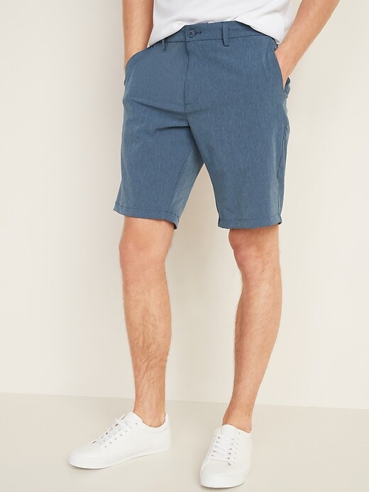 Oldnavy Slim Go-Dry Shade StretchTech Shorts for Men -- 10-inch inseam
