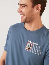 View large product image 3 of 3. Marvel Comics&#153 Captain America Graphic Tee