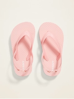 old navy flip flops with back strap