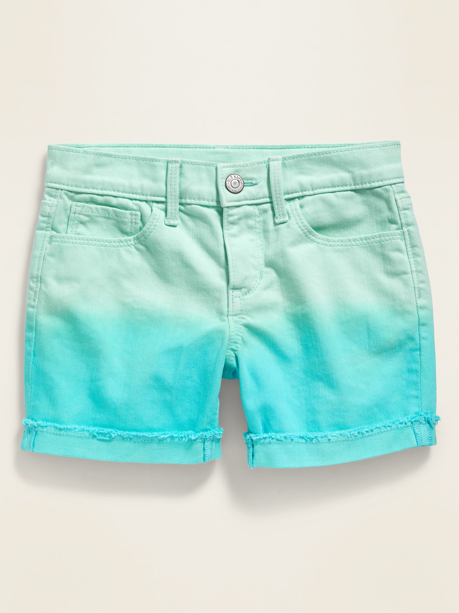 Dip-Dye Midi Shorts for Girls | Old Navy