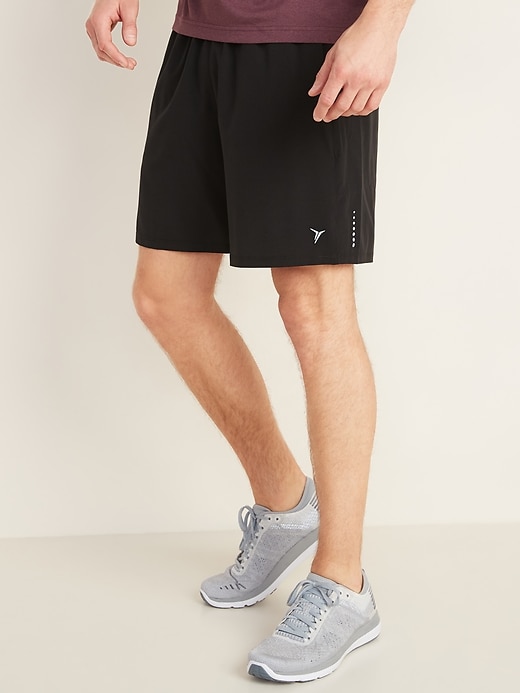 View large product image 1 of 2. Quick-Dry Built-In Flex Run Shorts -- 7-inch inseam