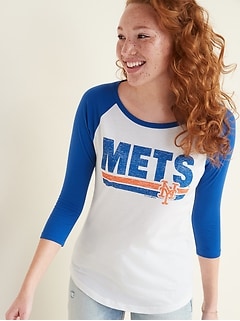 mets shirts for girls