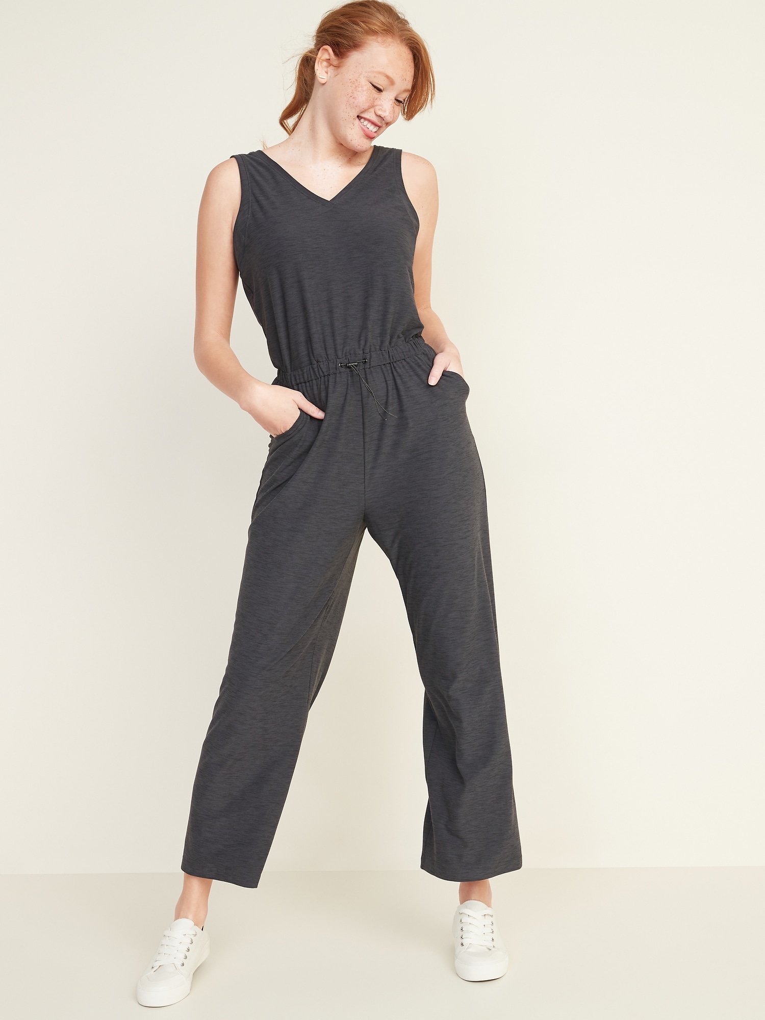 white jumpsuit old navy