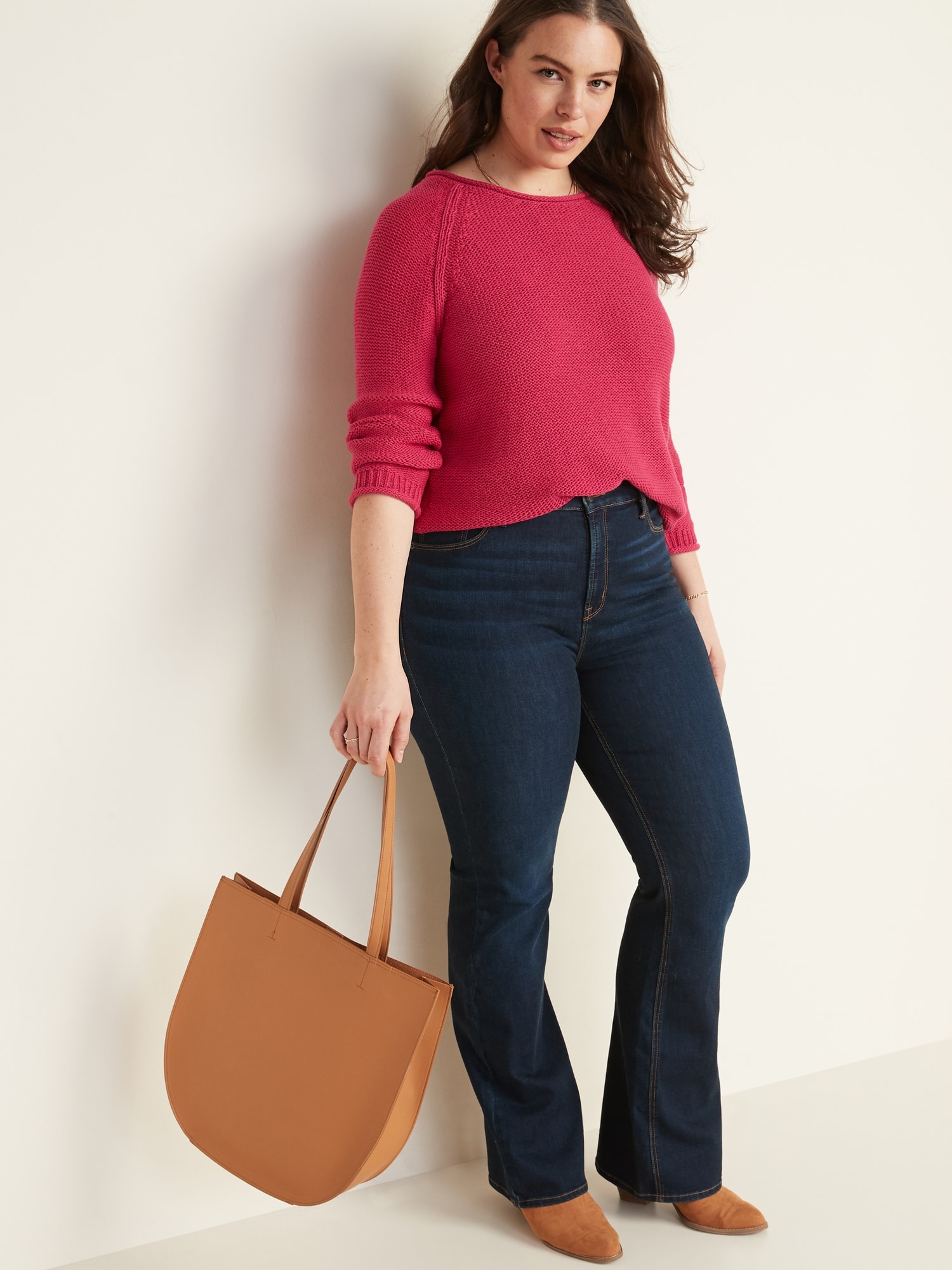 old navy high rise flare jeans