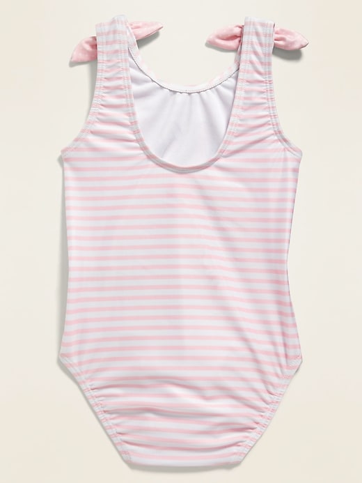 View large product image 2 of 2. Disney&#169 Minnie Mouse One-Piece Swimsuit for Toddler Girls