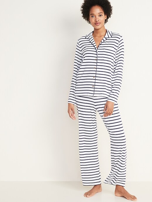 Image number 1 showing, Printed Pajama Set